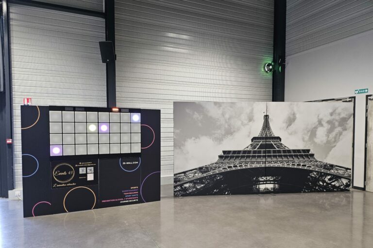 Mur interactif Team Building RSE Espace Chantemelles