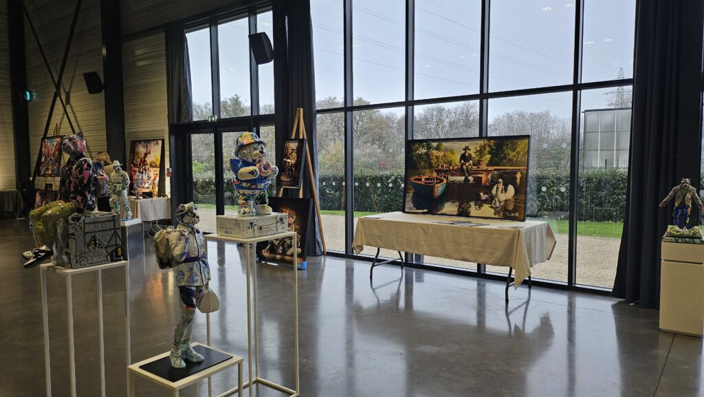 Tableaux 3D à la lumière de l'Espace Chantemelles 