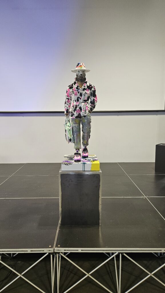 Sculpture du PASCHAT de S.Kristol